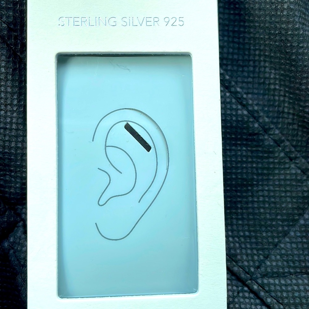 Sterling Silver Cuff Earring - Picture 3 of 5